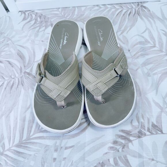 Clarks Breeze Sea Cloudstepper Women's Flip Flop Sandals - Picture 6 of 6